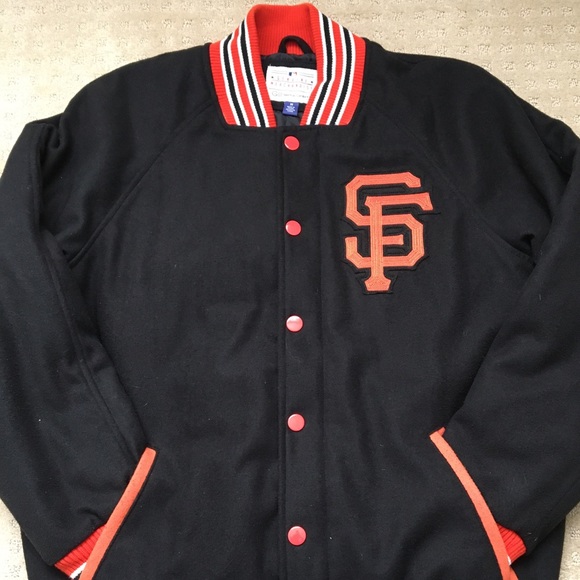 Sf giants varsity jacket Clearance